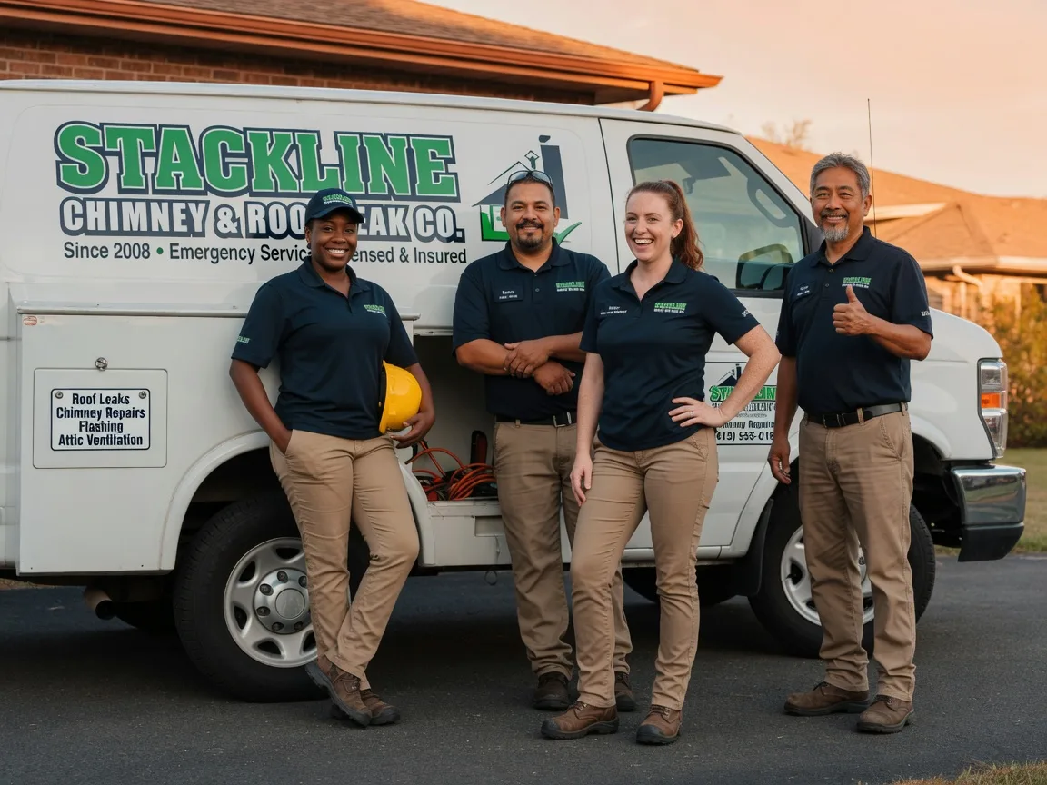 Chimney flashing repair company in Greenwood Springs, MS
